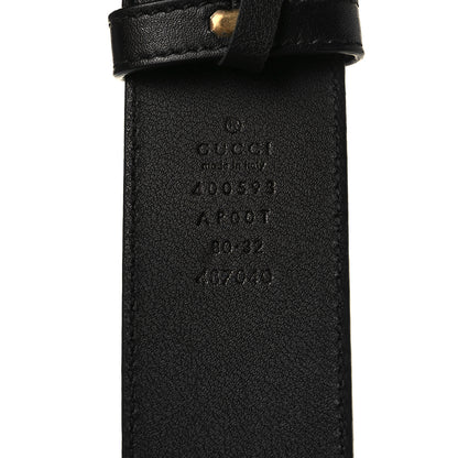 Gucci Calfskin Double G 40mm Belt 80 32 Black 3 of 5