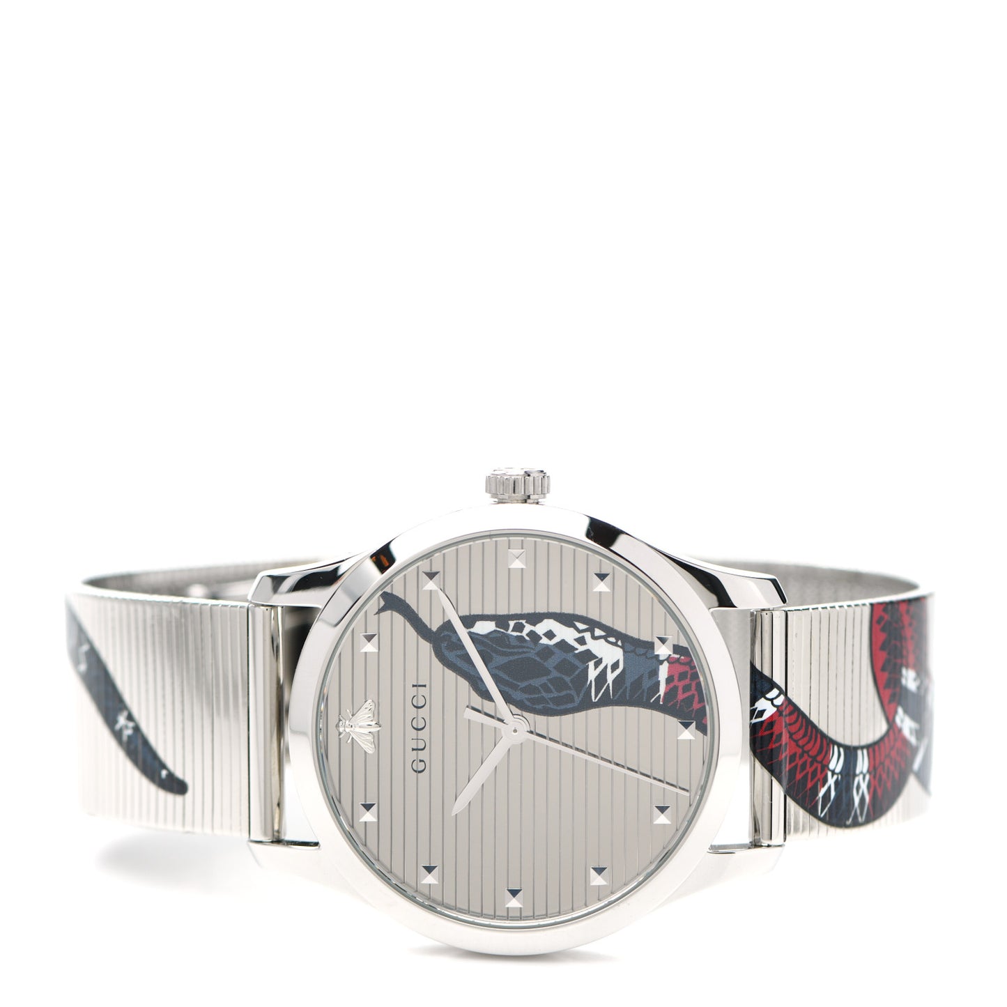 Stainless Steel 38mm Le Marche Des Merveilles Snake Quartz Watch