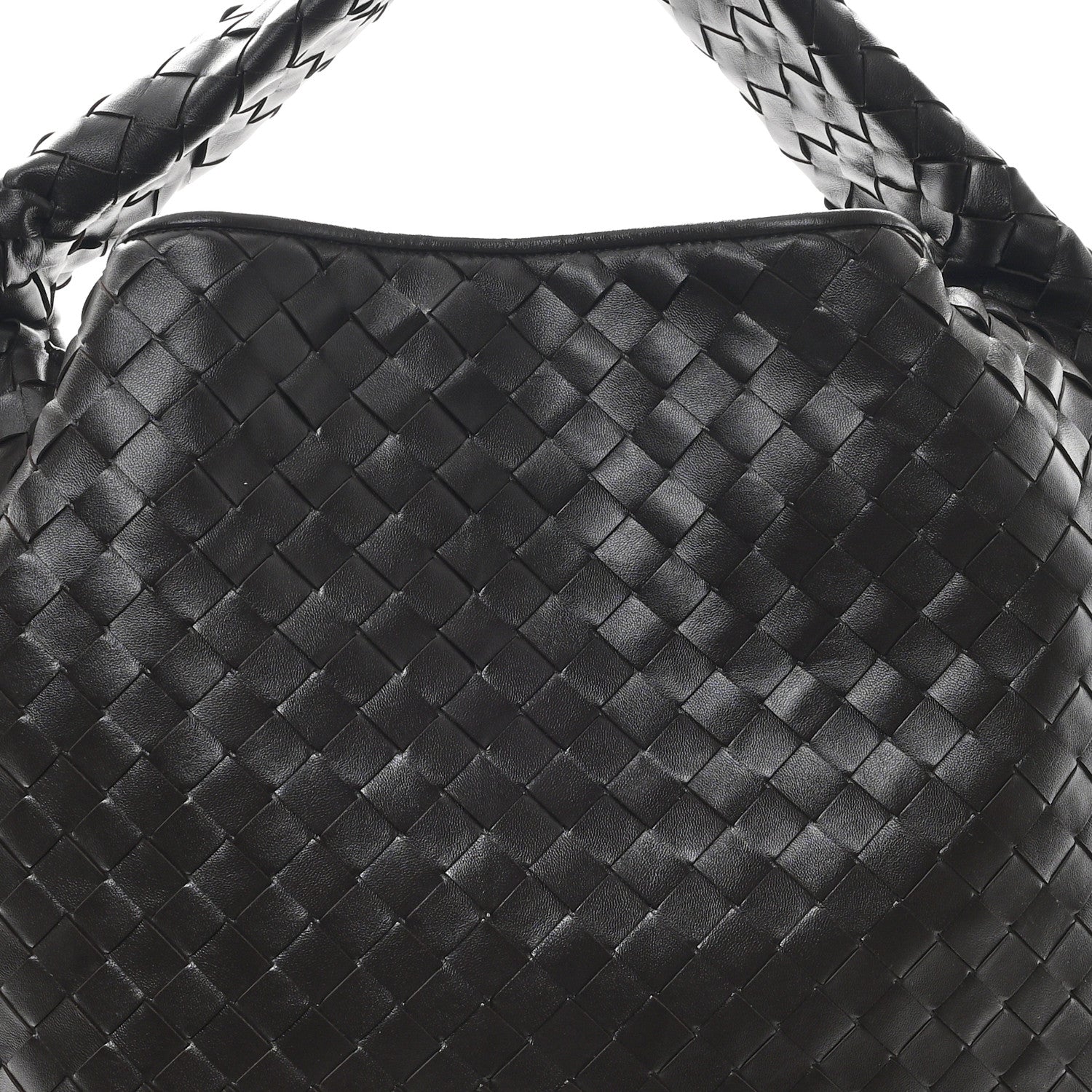 Bottega Veneta Calfskin Intrecciato Large Hop Fondant 8 of 10