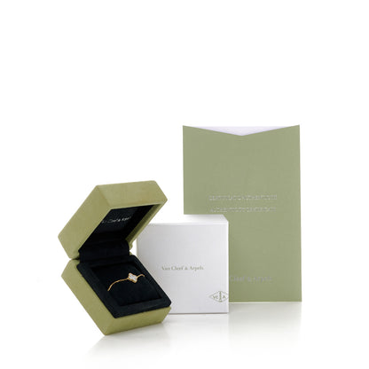 Van Cleef & Arpels 18K Yellow Gold Mother of Pearl Sweet Alhambra Bracelet 7 of 7