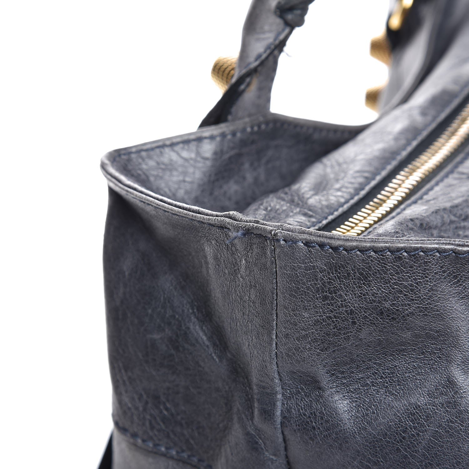 Balenciaga Chevre Giant 21 Gold Hardware Brief Anthracite 8 of 15