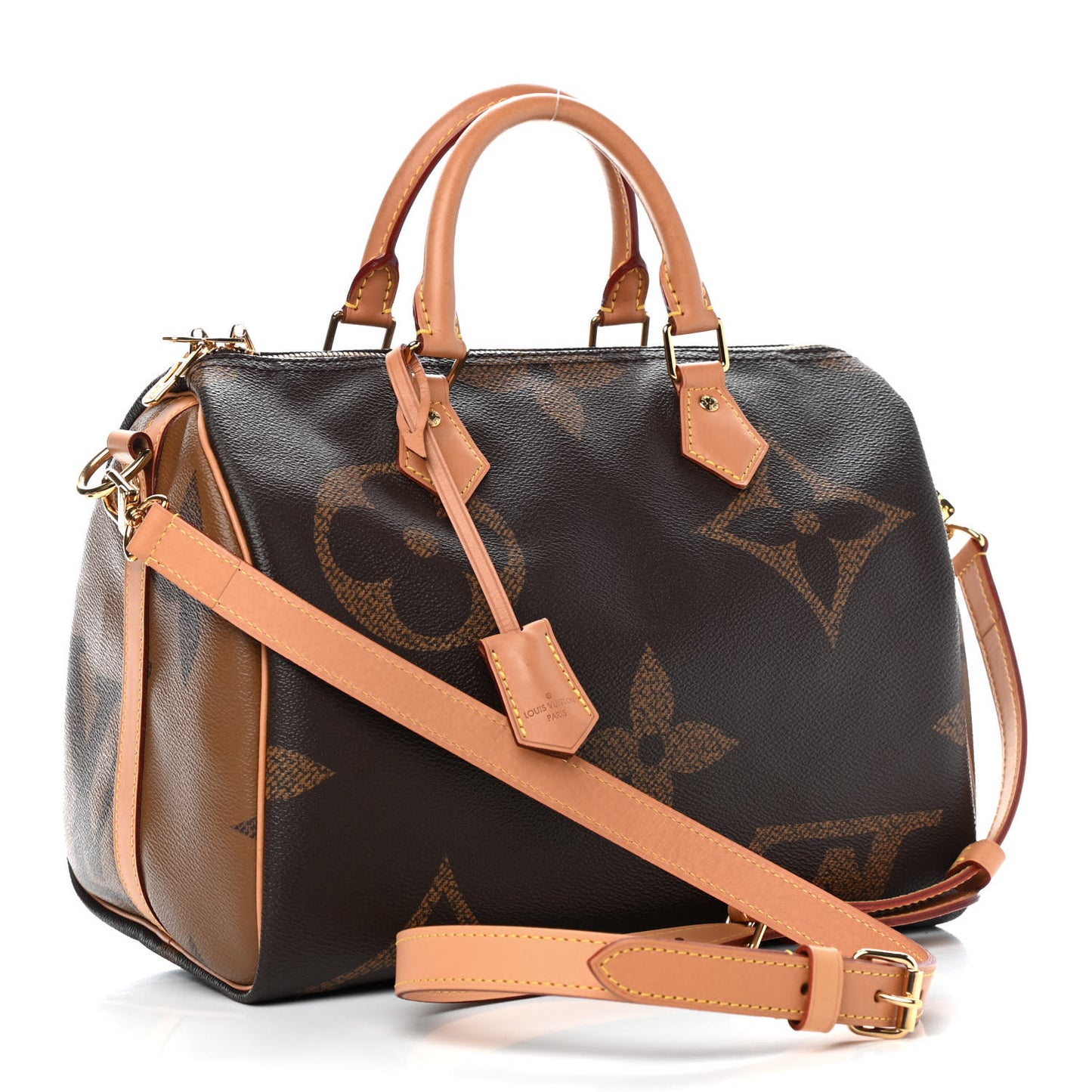 Reverse Monogram Giant Speedy Bandouliere 30