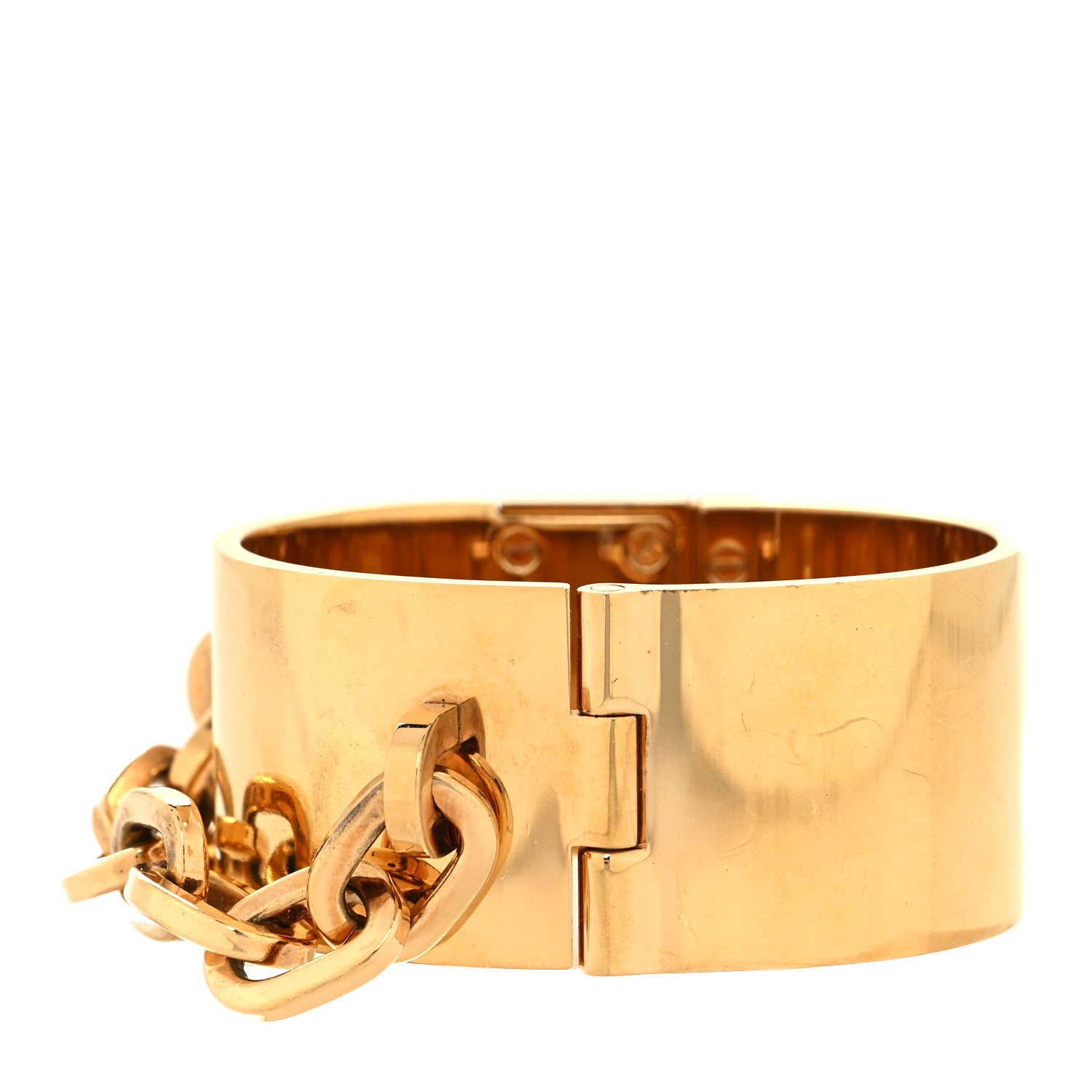 Louis Vuitton Lock Me Manchette Chain Cuff 3 of 6