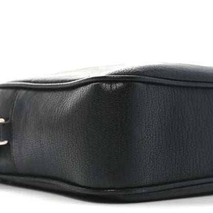 Saint Laurent Lambskin Monogram Small Lou Camera Bag Black 8 of 9