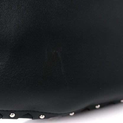Alaia Lambskin Studded Large Demi Lune Bag Black 11 of 11