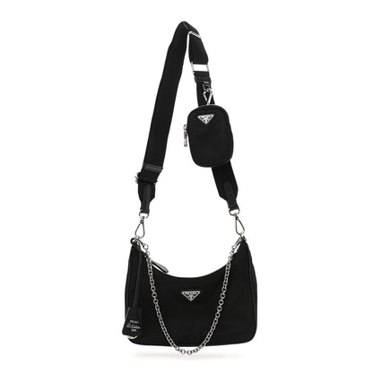 Prada Nylon Re-Edition 2005 Shoulder Bag Black 1 of 13