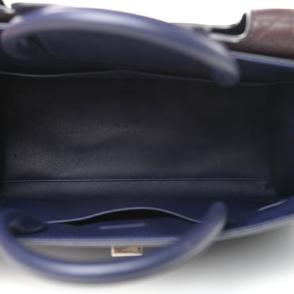 Christian Dior Calfskin Large Diorever Flap Navy 5 of 10