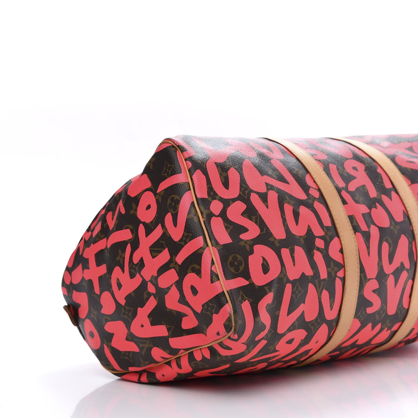 Monogram Graffiti Keepall 50 Fuchsia