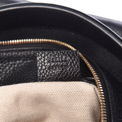 Gucci Pebbled Calfskin Large Soho Hobo Black 7 of 14