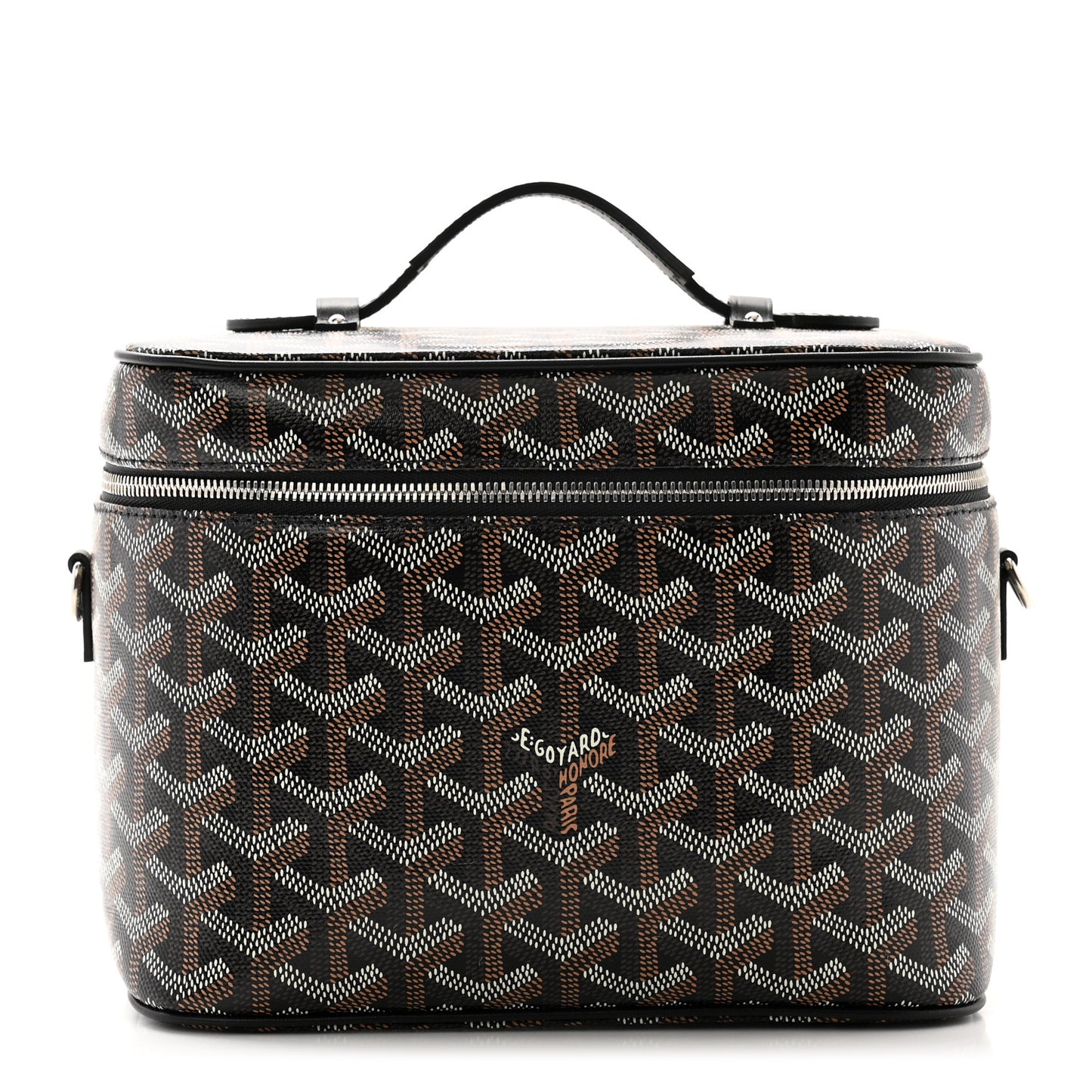 Goyardine Muse Vanity Case Black