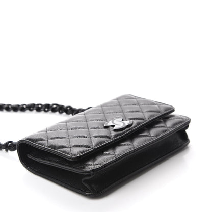 Chanel Caviar Quilted My Everything Wallet On Chain WOC Black 4 of 12