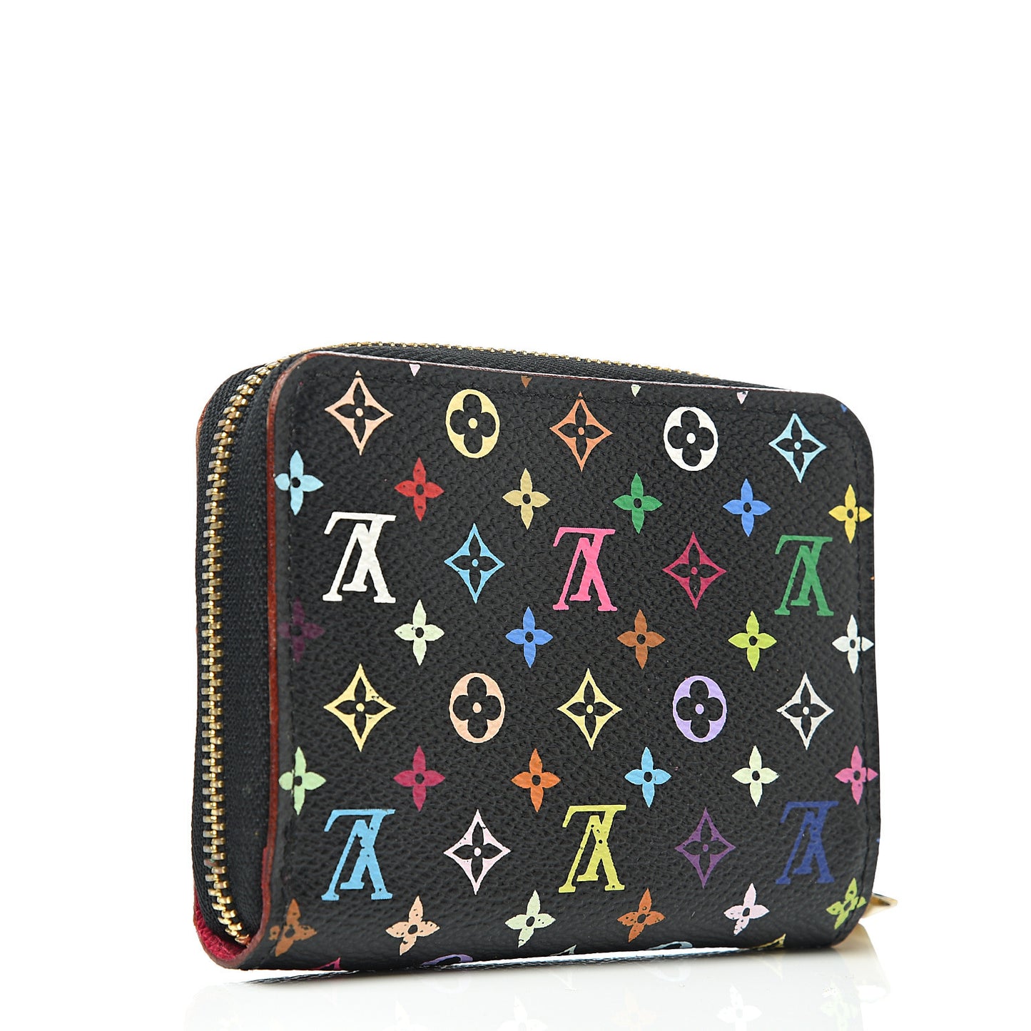 Monogram Multicolor Zippy Coin Purse Black Grenade