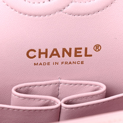 Chanel Caviar Quilted Small Double Flap Light Pink 6 of 10