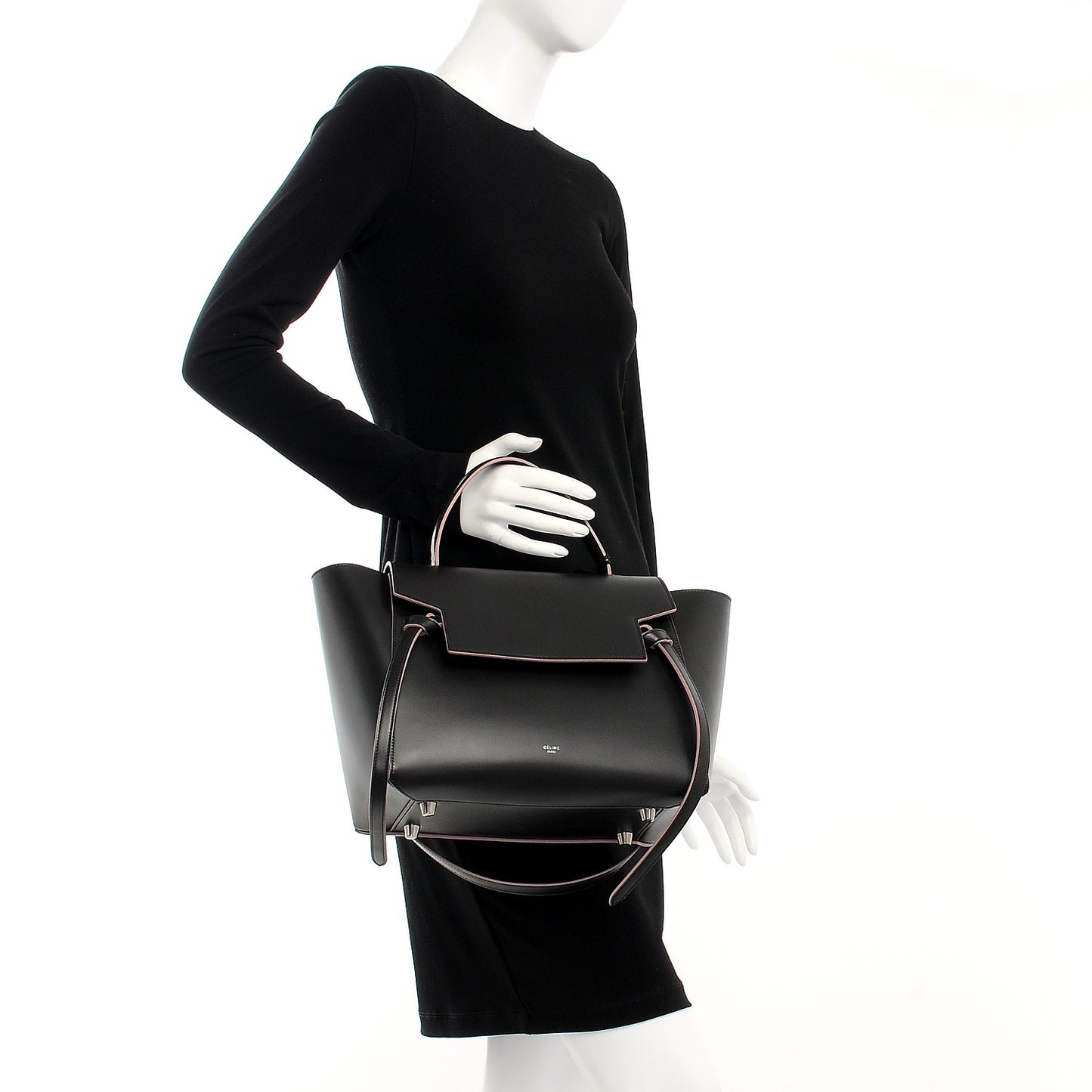 Palmelato Calfskin Mini Belt Bag Espresso