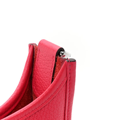 Hermes Taurillon Clemence Evelyne III PM Rose Extreme 11 of 11