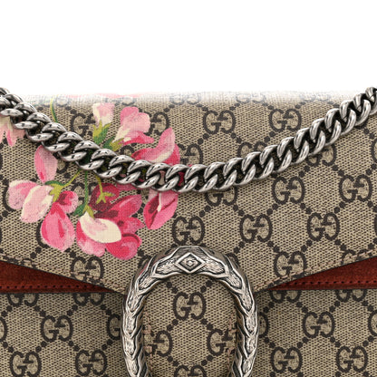 Gucci GG Supreme Monogram Blooms Small Dionysus Shoulder Bag Beige Multicolor Dry Rose 8 of 11