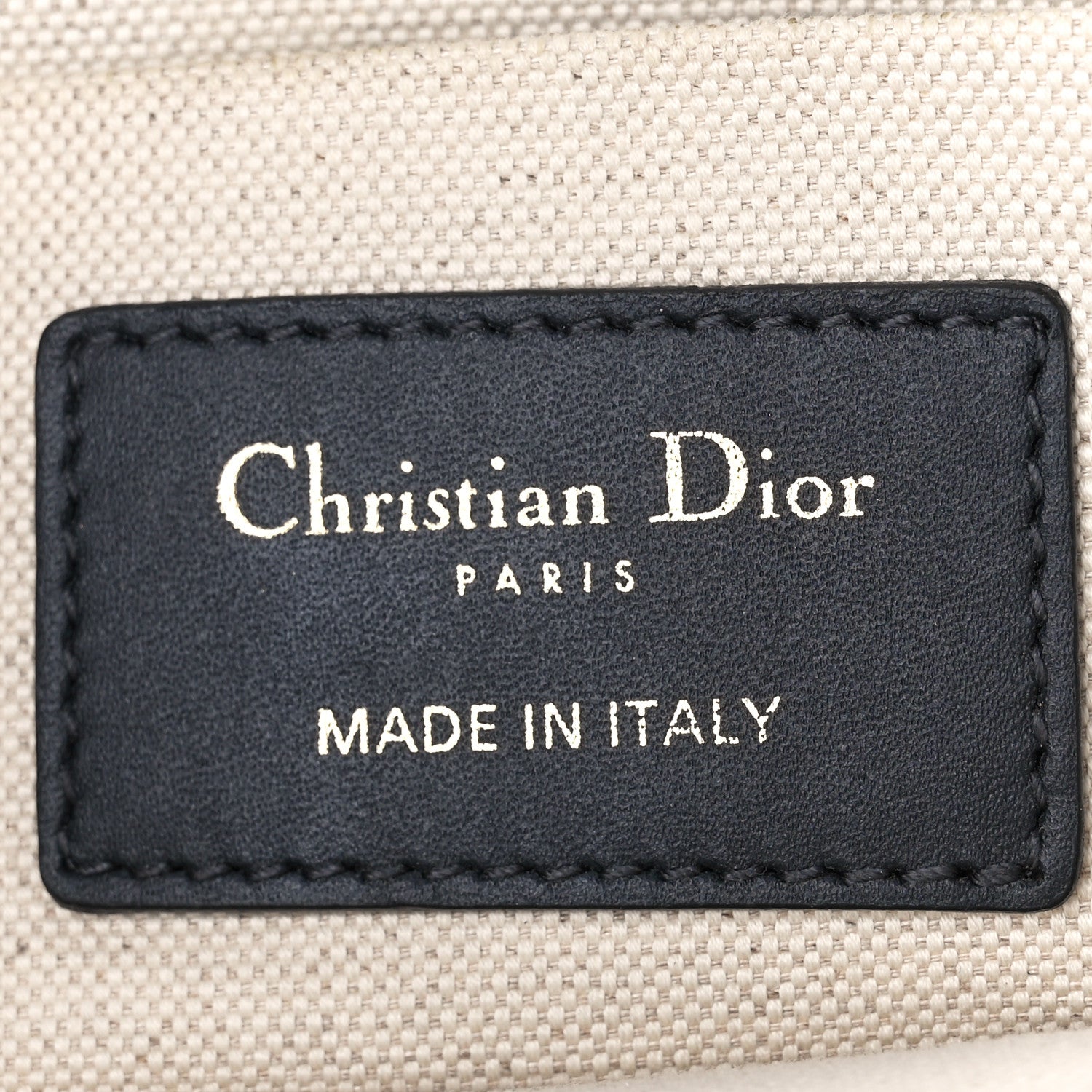 Christian Dior Oblique Diorquake Clutch Blue 6 of 10