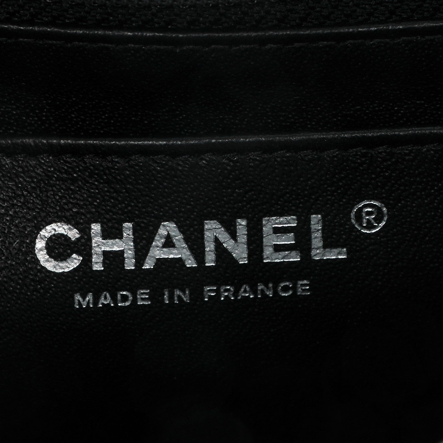 Chanel Lambskin Quilted Mini Square Flap Black 6 of 7