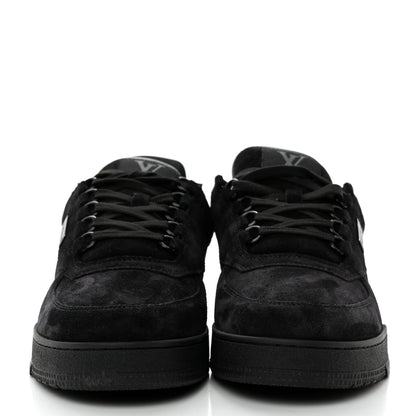 Louis Vuitton Suede Uniform Sneakers 9.5 Black 2 of 8