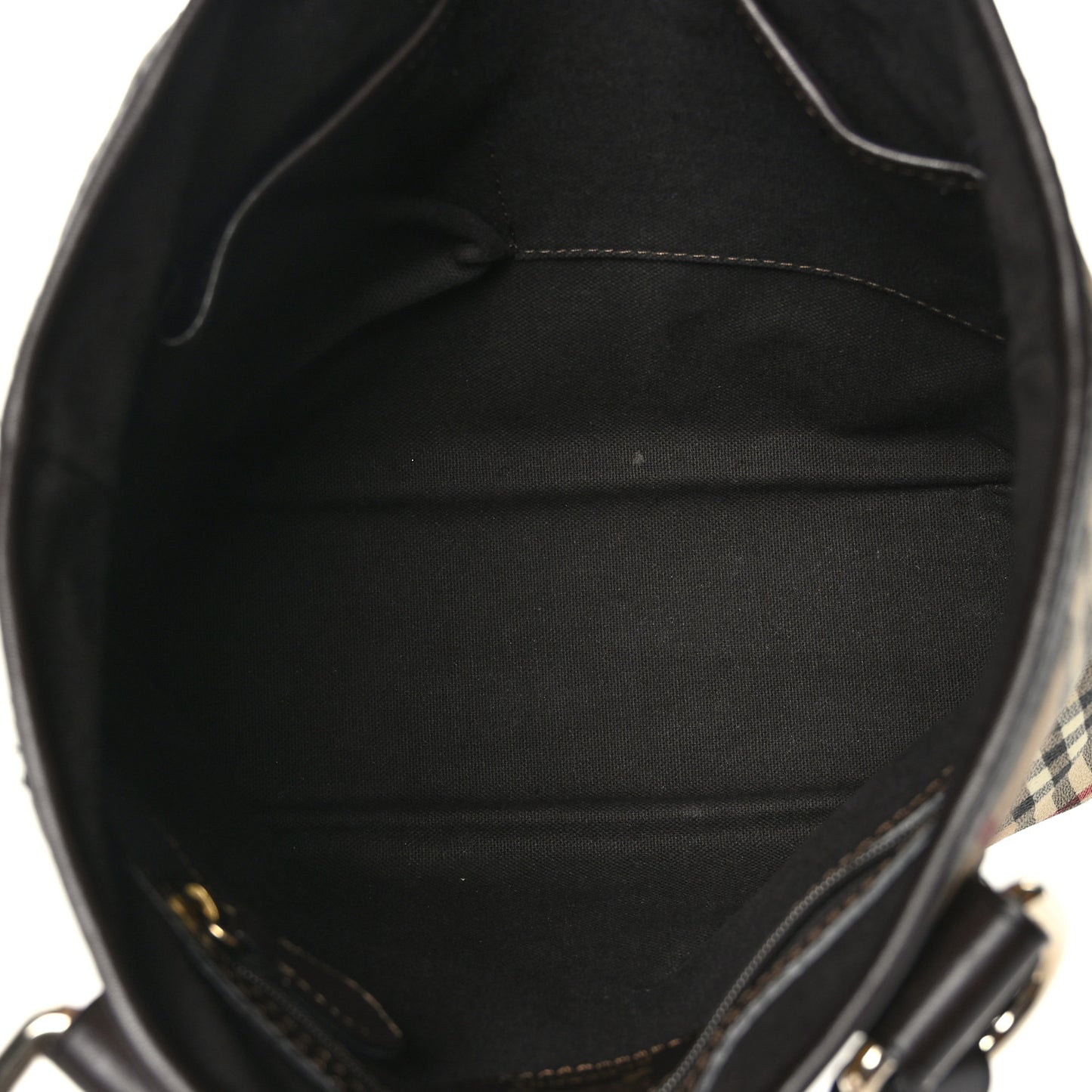 Haymarket Check Small Onslow Tote Chocolate