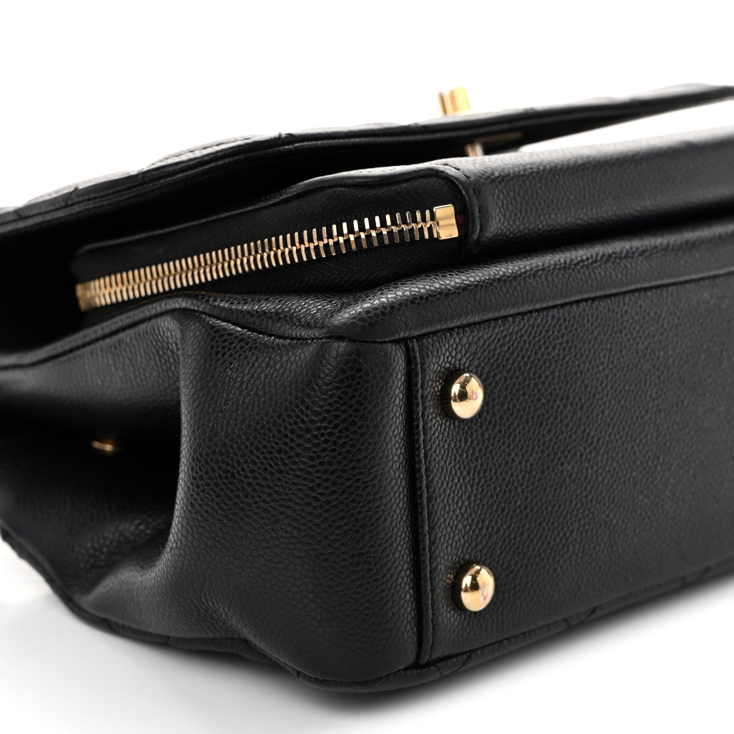 Chanel Caviar Quilted Medium Business Affinity Flap Black 9 of 10