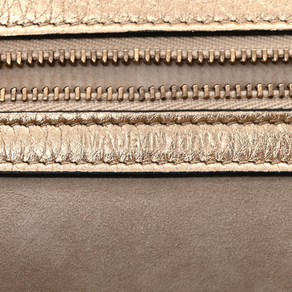 Christian Dior Metallic Grained Calfskin Small Diorama Flap Bag Gold 7 of 11