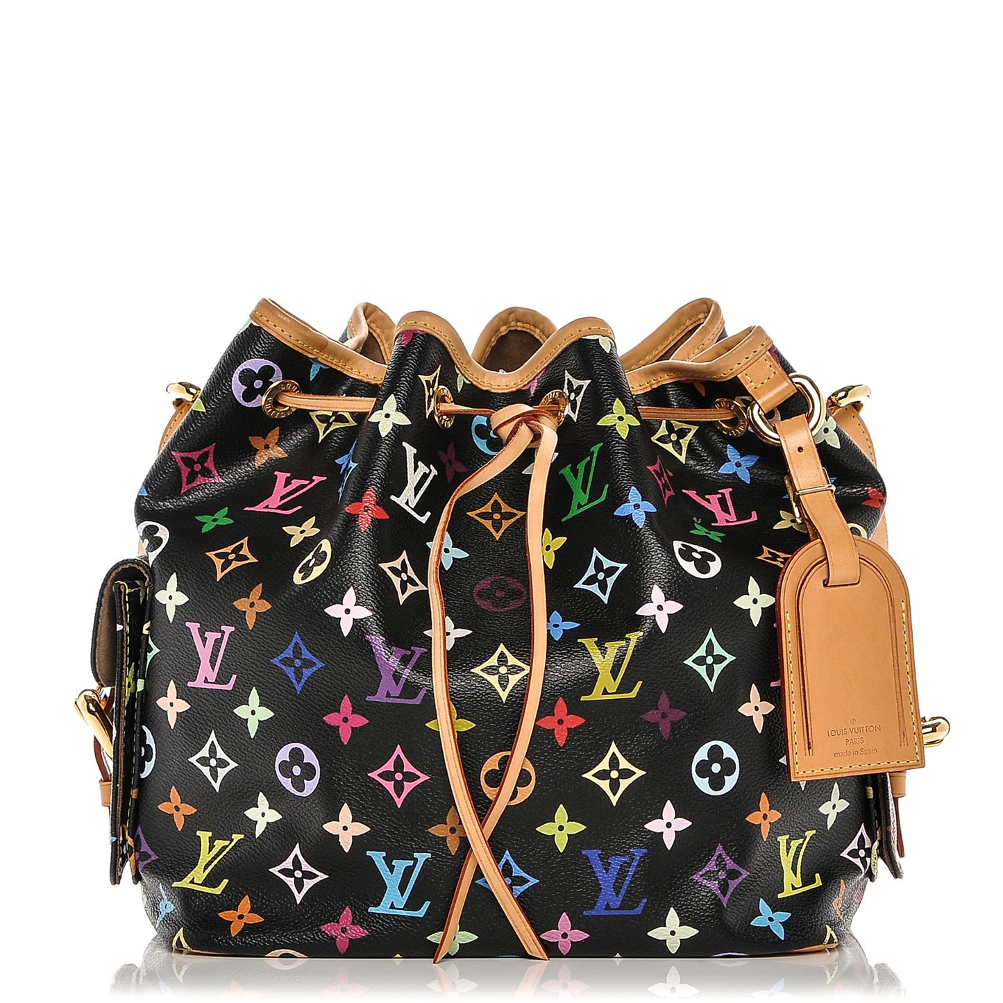Monogram Multicolor Petit Noe Black