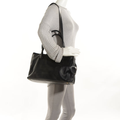 Chanel Calfskin Cerf Executive Shopper Tote Black 2 of 10