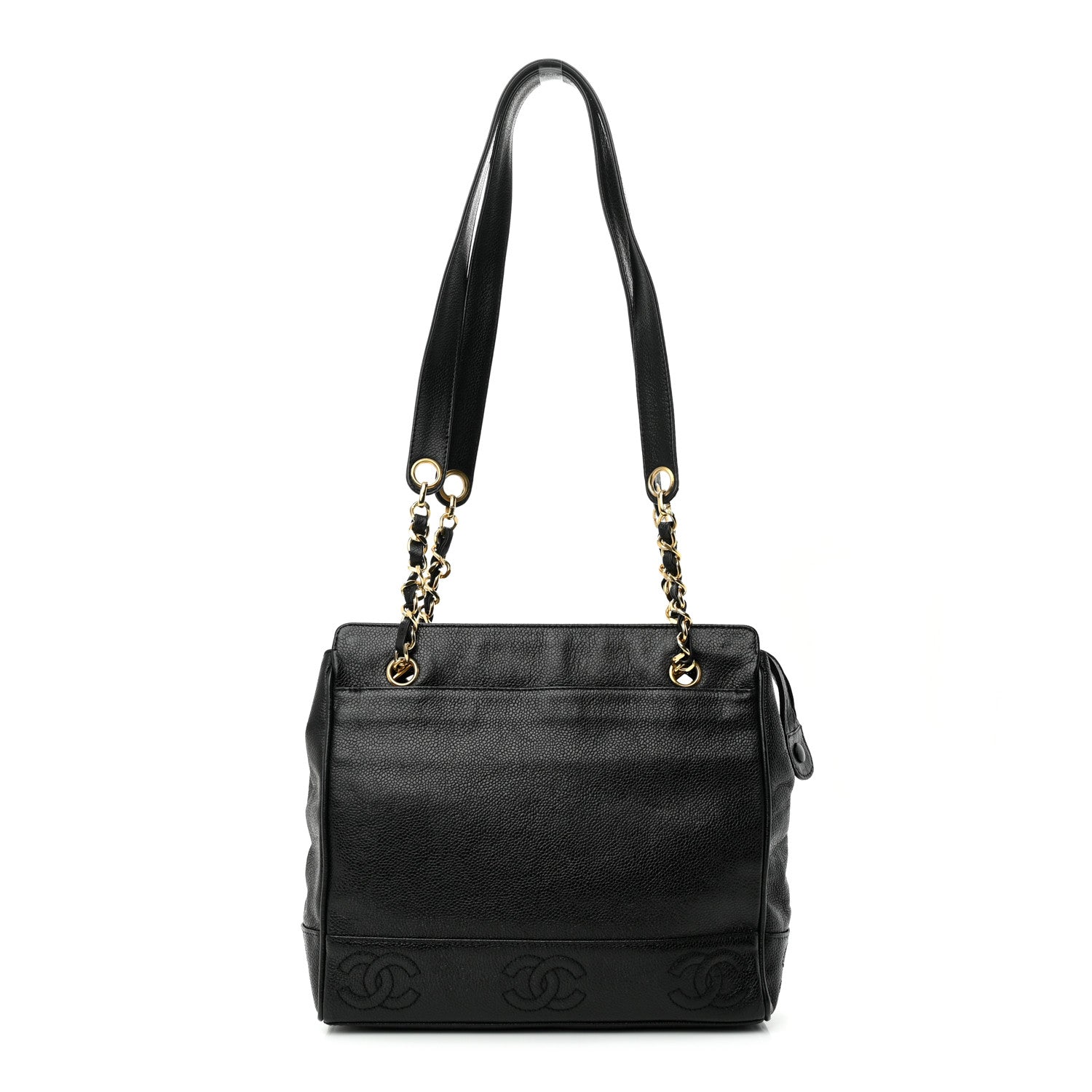 Chanel Caviar CC Shoulder Bag Black 1 of 13