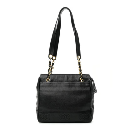 Chanel Caviar CC Shoulder Bag Black 1 of 13