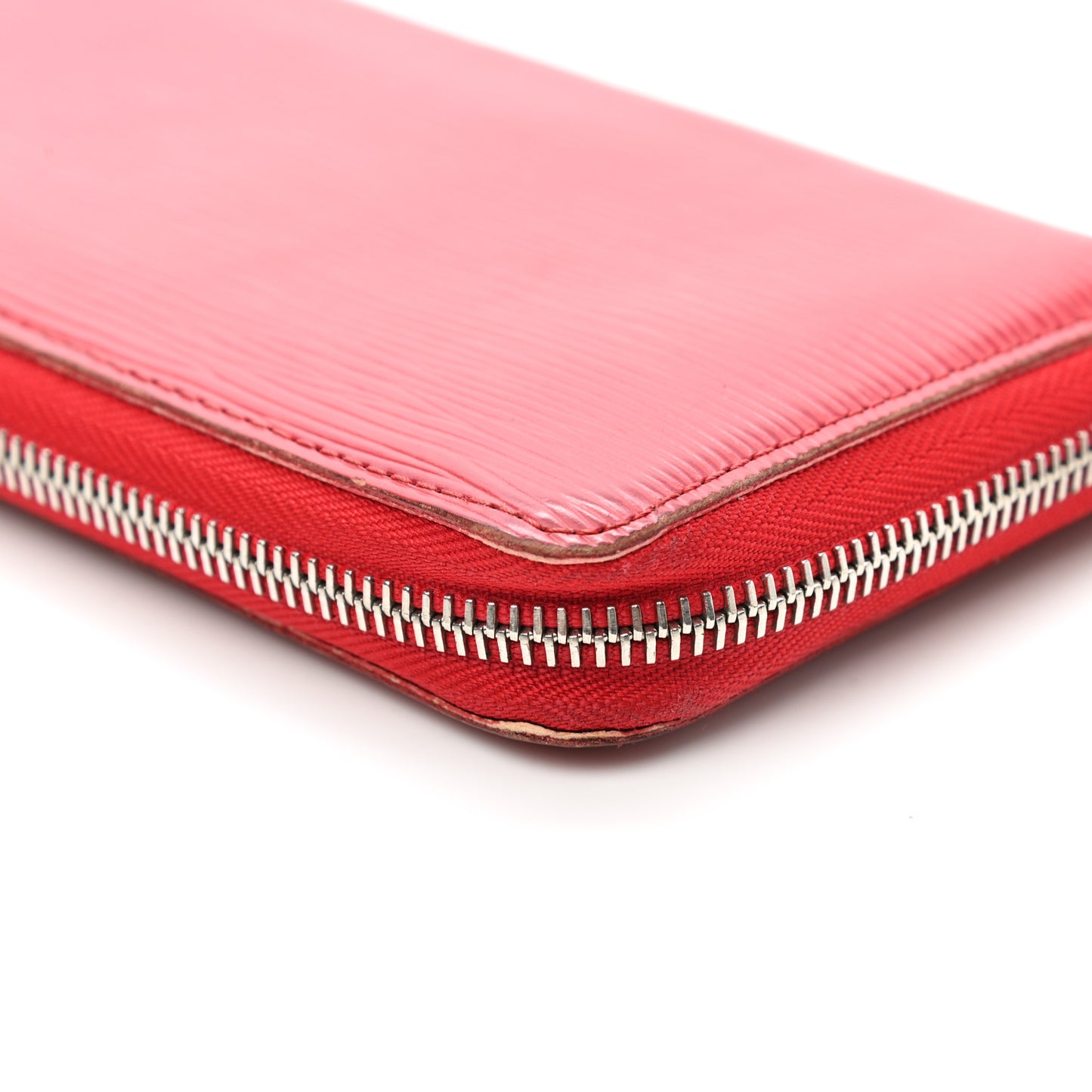 Epi Zippy Wallet Rouge