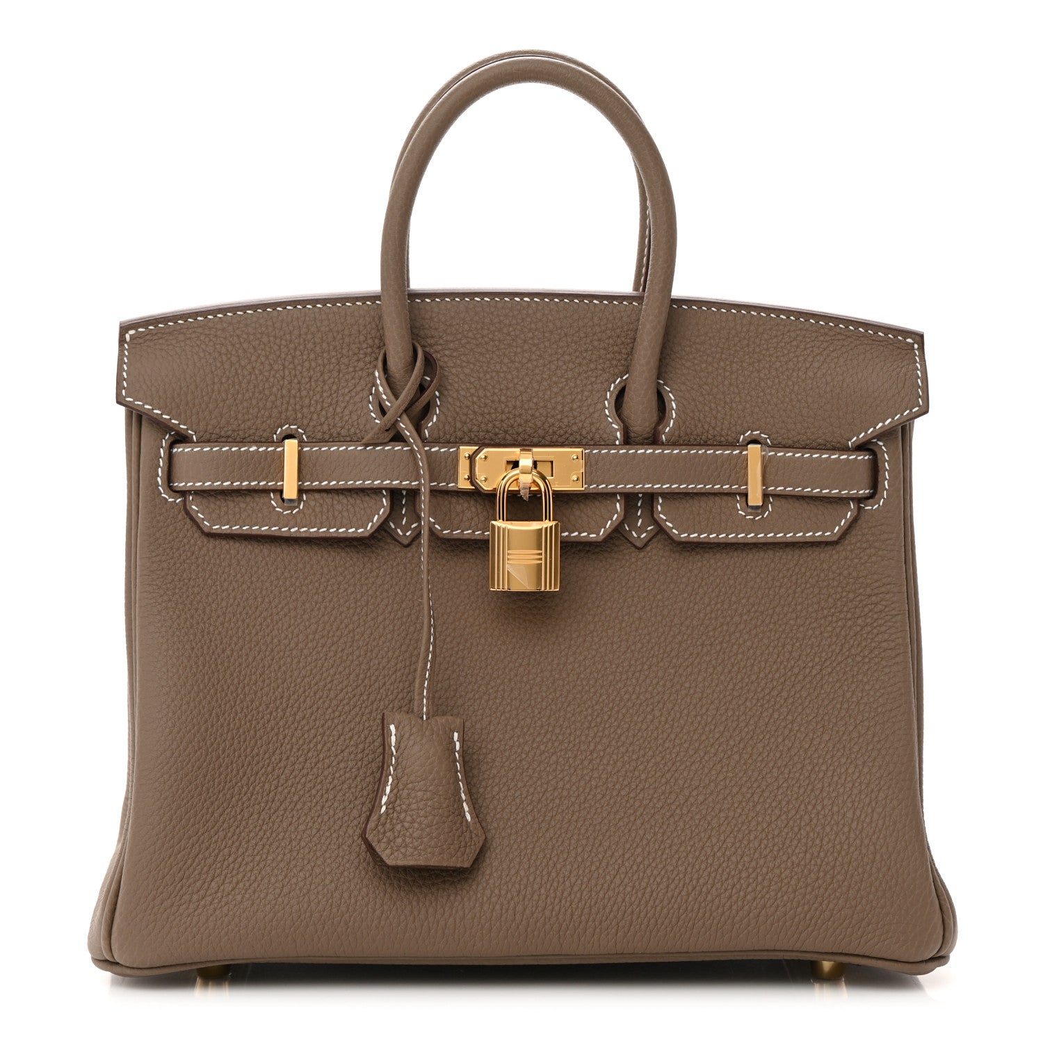 Hermes Togo Birkin 25 Etoupe 1 of 10