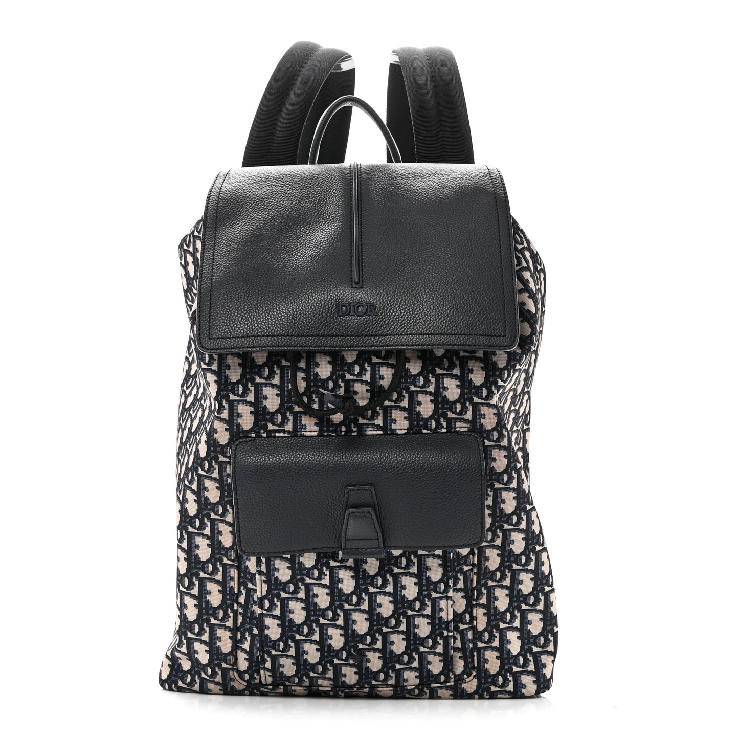 Technical Fabric Oblique Motion Backpack Blue