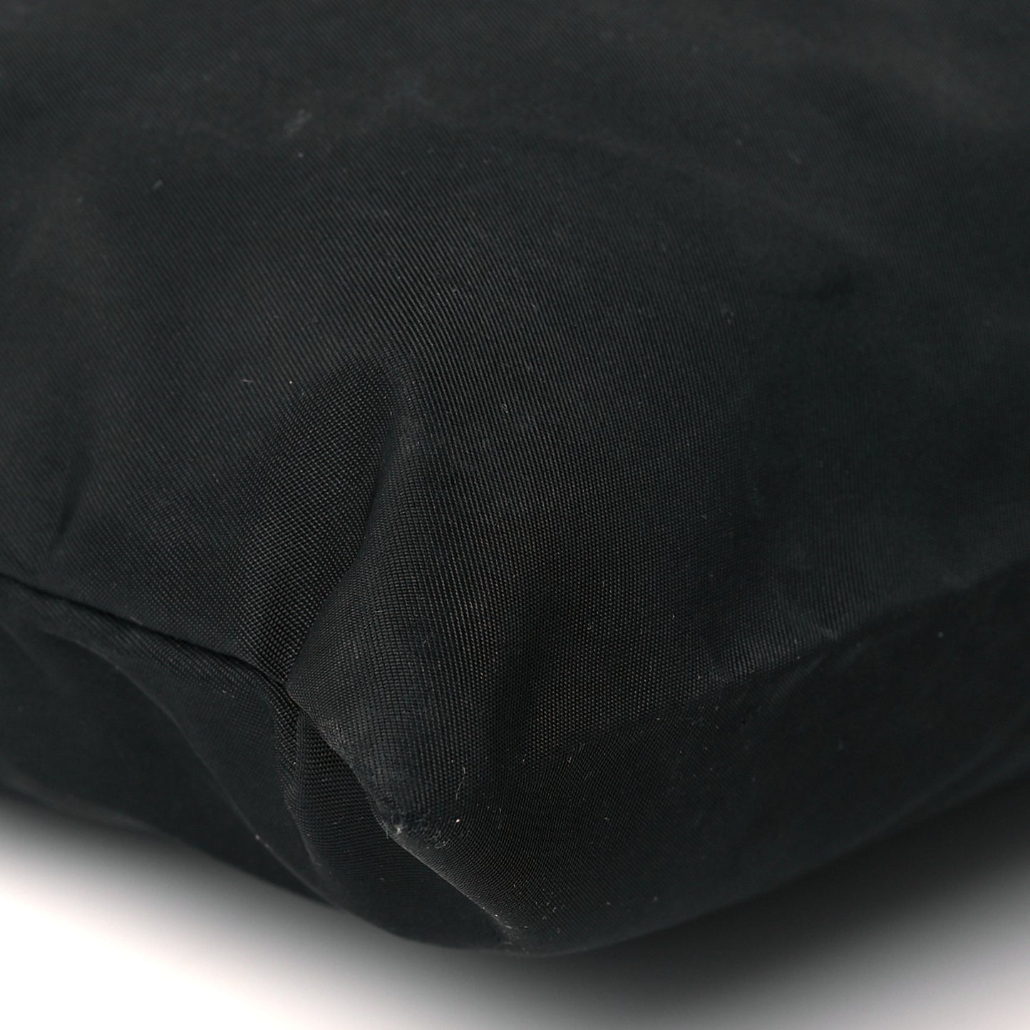 Nylon Vela Flat Messenger Bag Black