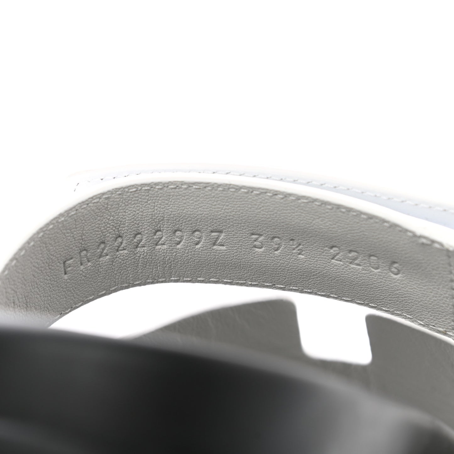 Calfskin Womens Chypre Sandals 39.5 White