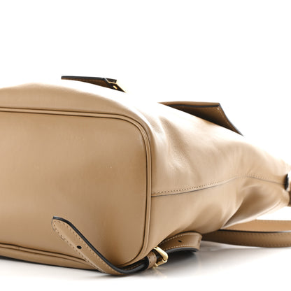 Fendi Mercury Calfskin Backpack Cappuccino 10 of 10