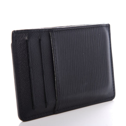 Louis Vuitton Epi Neo Porte-Cartes Card Holder Black 3 of 8