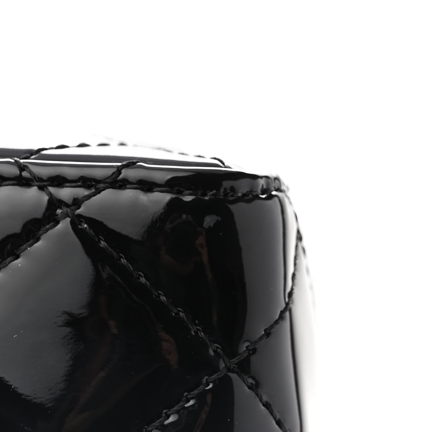 Chanel Patent Quilted Small Flap Black 10 of 11