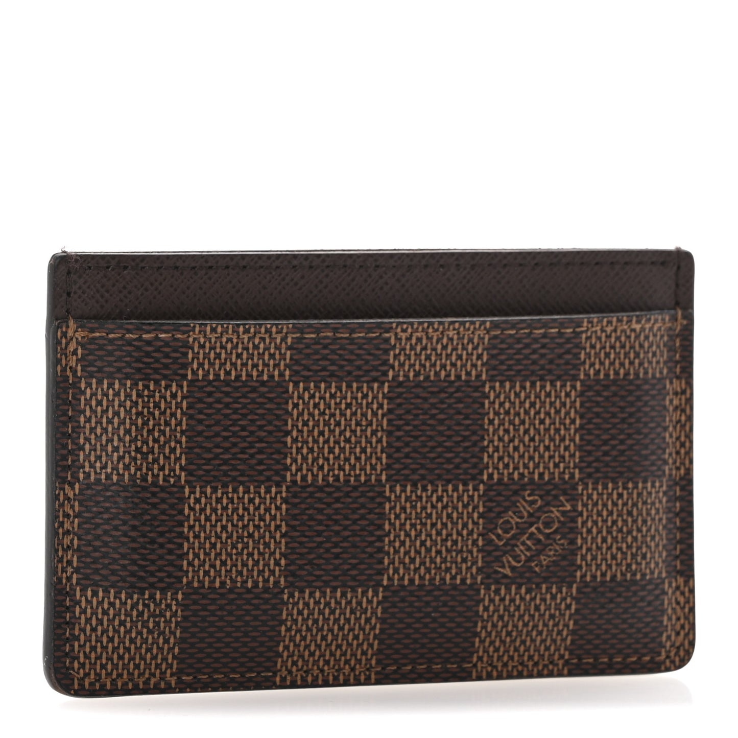 Damier Ebene Card Holder