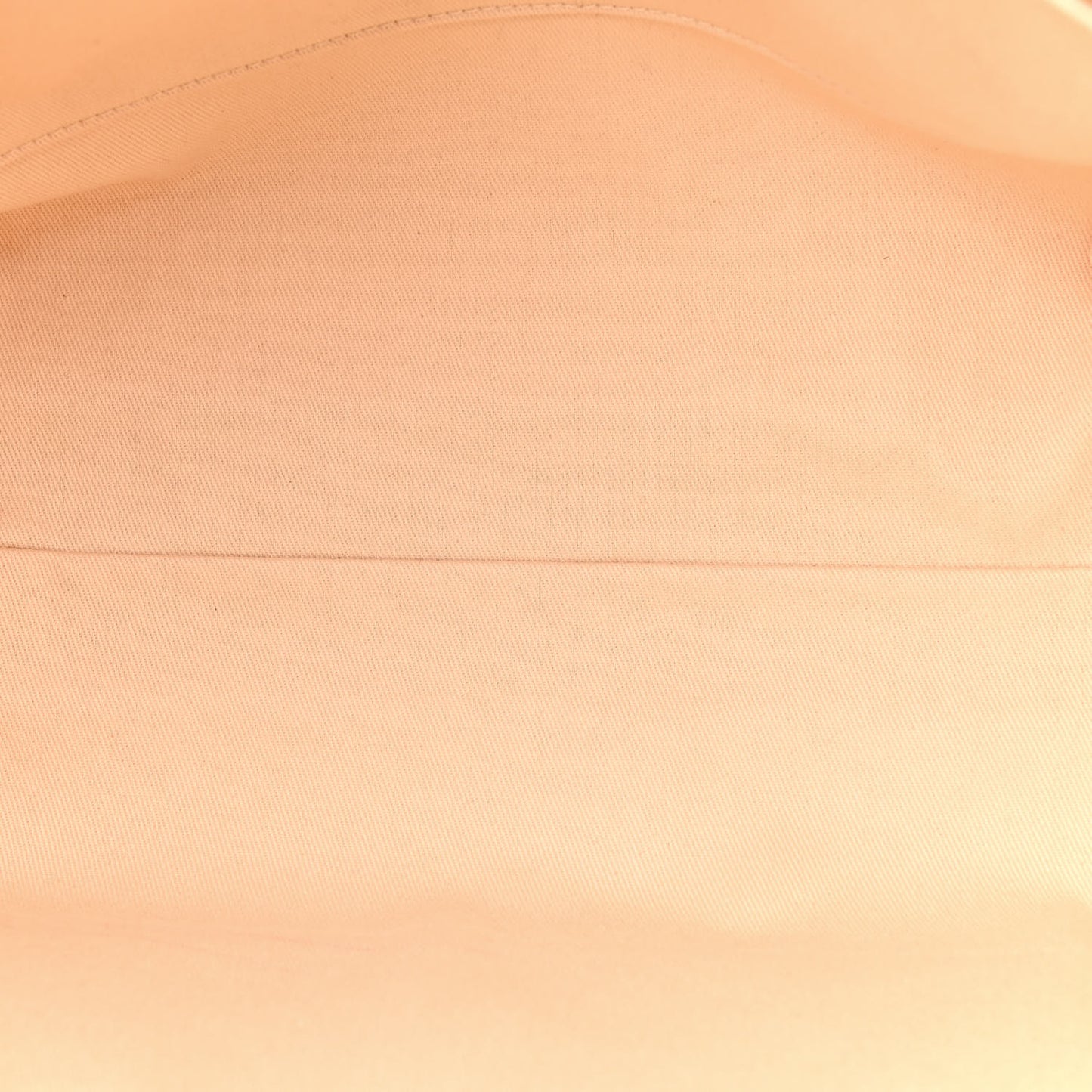 Lurex Boucle Small Deauville Tote Ivory