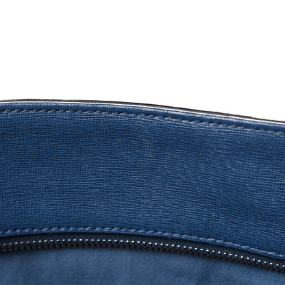 Fendi Vitello Elite Cuoio Monster Buggies Medium Roll Tote Black Multicolor Blue Cobalto 9 of 22