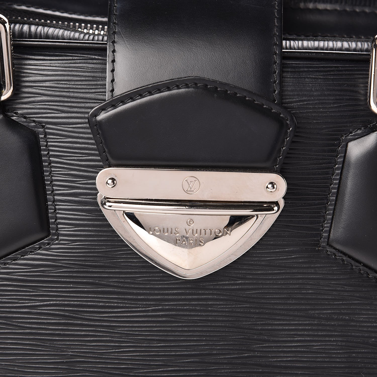 Louis Vuitton Epi Bowling Montaigne GM Black 10 of 11