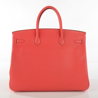 Hermes Togo Birkin 40 Rose Jaipur 17 of 22