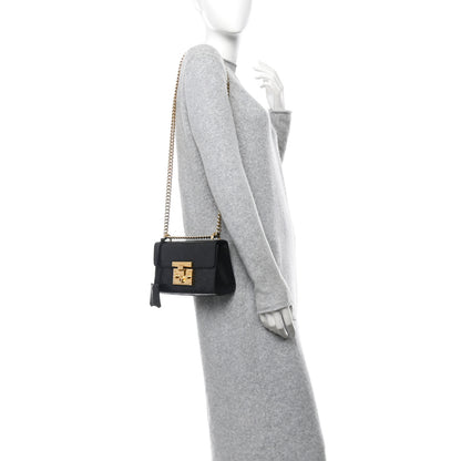 Gucci Guccissima Small Padlock Shoulder Bag Black 3 of 12