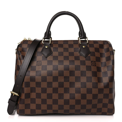 Louis Vuitton Damier Ebene Speedy Bandouliere 30 1 of 8