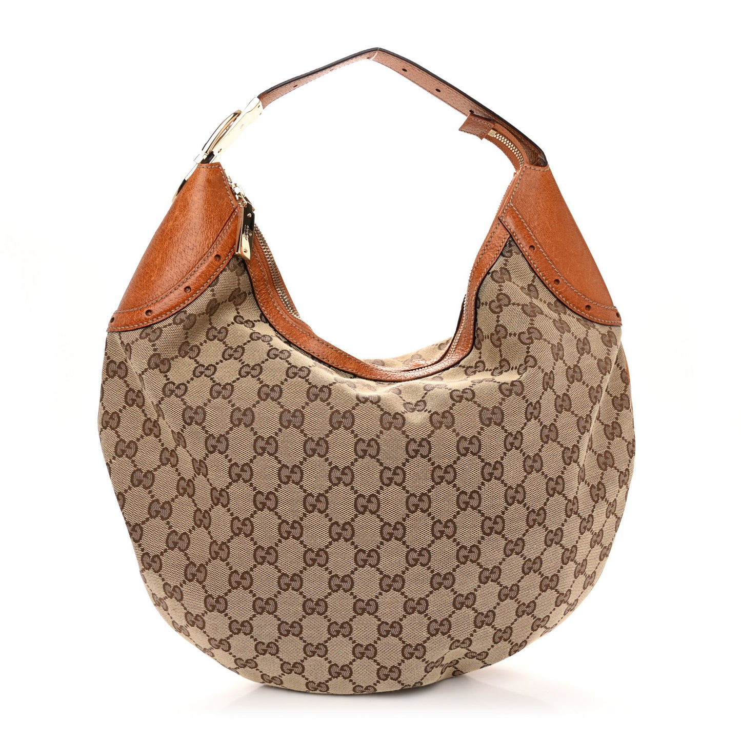 Monogram Glam Hobo Tan