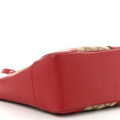 Gucci Monogram Small Bree Tote Red 9 of 10