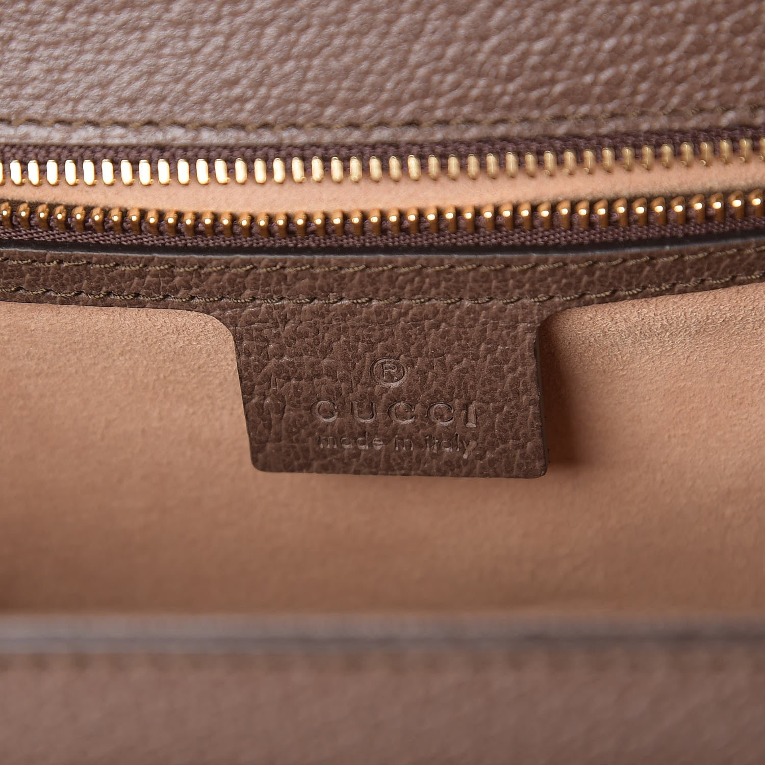 Gucci GG Supreme Monogram Web Small Ophidia Flap Messenger Bag Brown 9 of 10