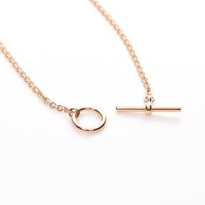 Hermes 18K Rose Gold Mini Chaine d'Ancre Punk Bracelet ST 4 of 7