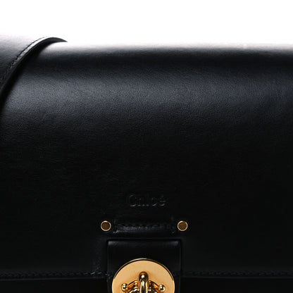 Chloe Calfskin Suede Large Tess Bag Black 7 of 10